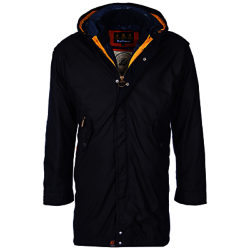 Barbour Kellen Waxed Jacket, Navy